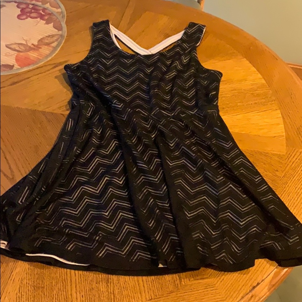 Black and Tan dress